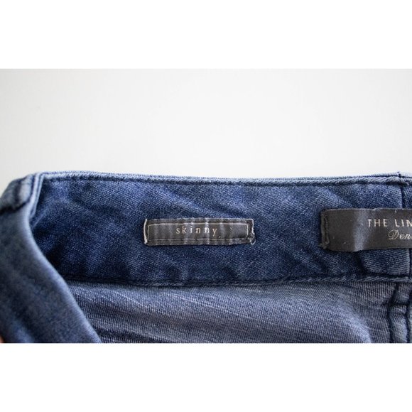 The Limited Denim Skinny Jean - Soft Modal Stretch Denim - Medium Blue Wash - 2 - Picture 7 of 10